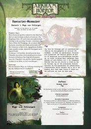 Arkham Horror - Szenario Massaker 1 - Heidelberger Spieleverlag