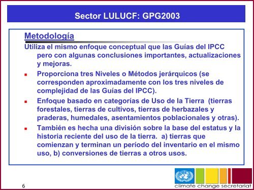 Uso del suelo, cambio de uso de suelo y silvicultura - Instituto ...