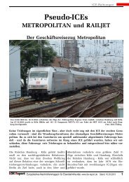 Metropolitan und Railjet - LOK Report