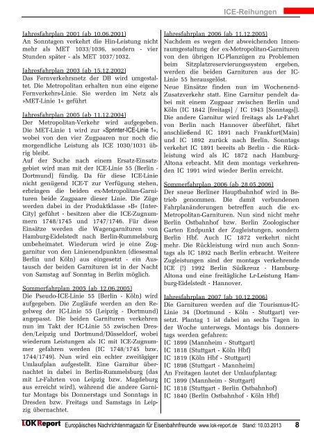 Metropolitan und Railjet - LOK Report