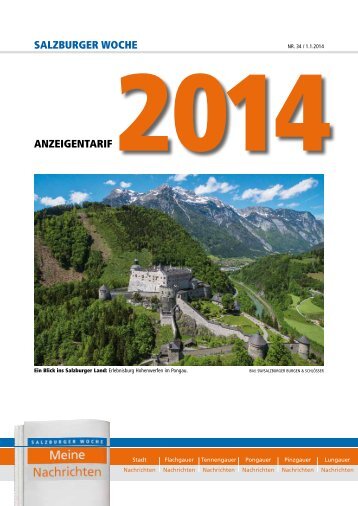 Anzeigen-Tarif 2014 zum download - Salzburger Woche