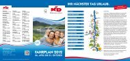 FahrPlan 2012 - KD - Köln-Düsseldorfer Rheinschiffahrt