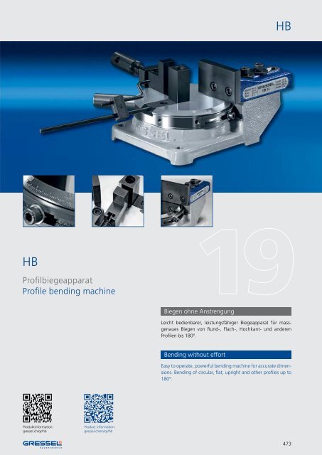 Zum HB Katalog - Gressel