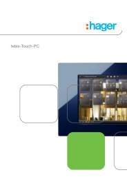 tebis-Touch-PC (PDF, 1,5 MB) - Hager