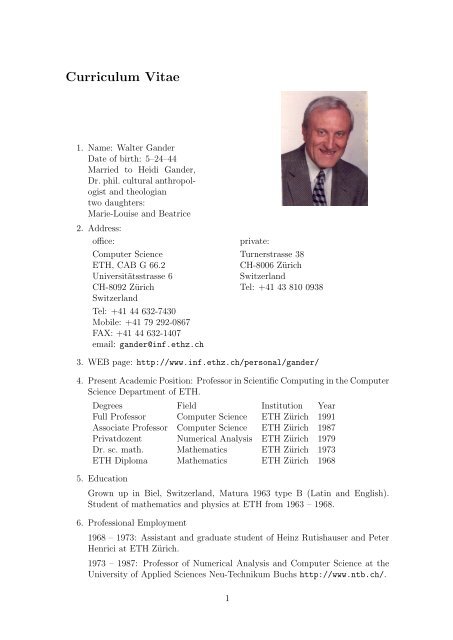 application of numerical analysis in computer science