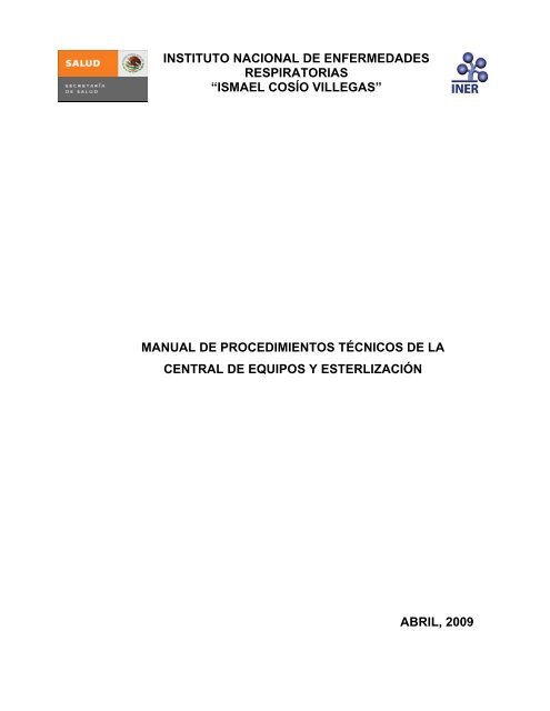 Central de Equipos y EsterilizaciÃ³n - Instituto Nacional de ...
