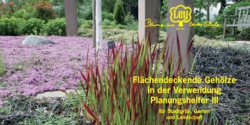 Planungshelfer III - Flächendeckende Gehölze (5 MB) - Wilhelm Ley ...