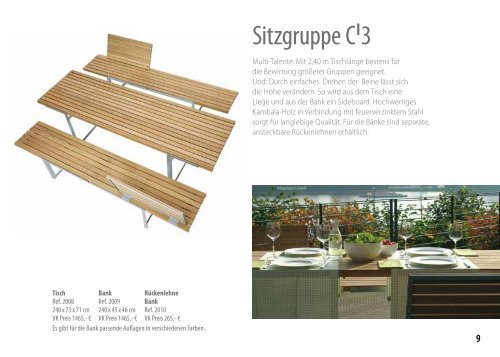Katalog: Campo'bel Gartenobjekte 2012