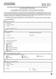 Bescheinigung E 121 - BVA