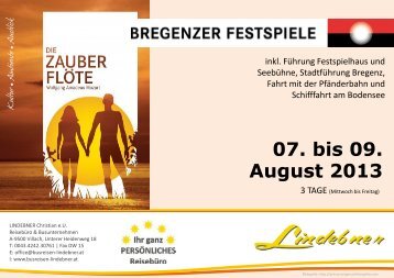 Bregenzer Festspiele - Lindebner