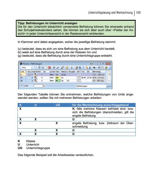 Module Benutzerhandbuch - Untis