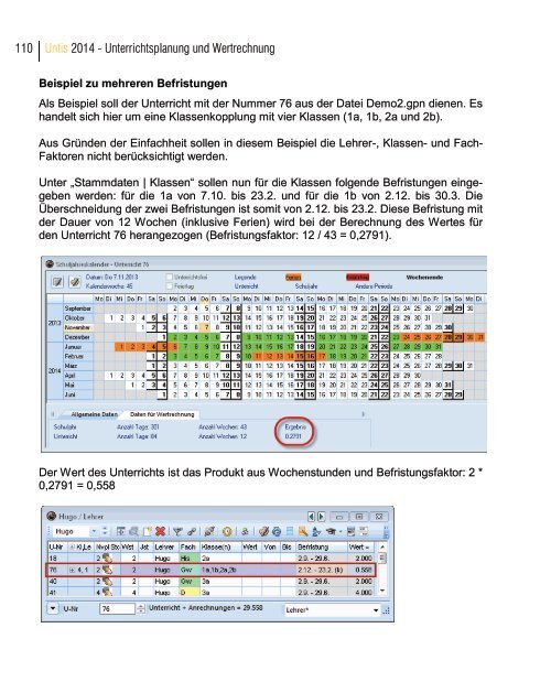 Module Benutzerhandbuch - Untis