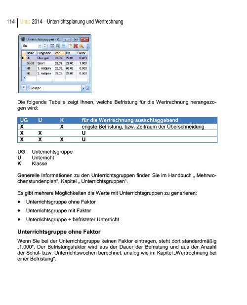 Module Benutzerhandbuch - Untis