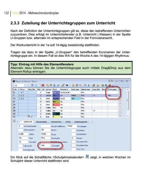 Module Benutzerhandbuch - Untis