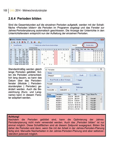 Module Benutzerhandbuch - Untis