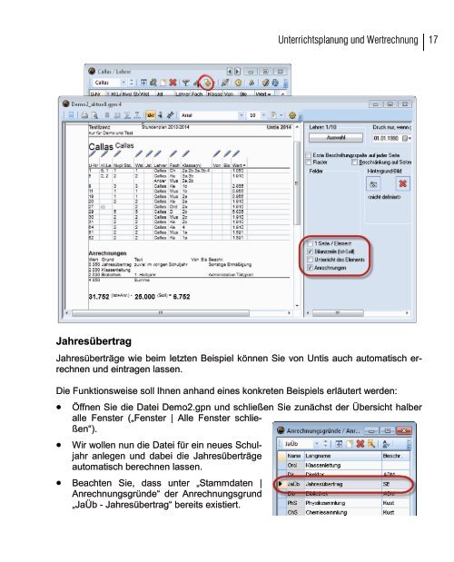 Module Benutzerhandbuch - Untis