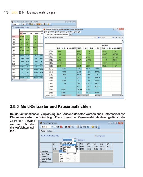 Module Benutzerhandbuch - Untis