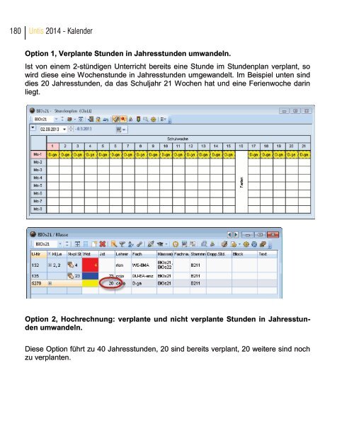 Module Benutzerhandbuch - Untis