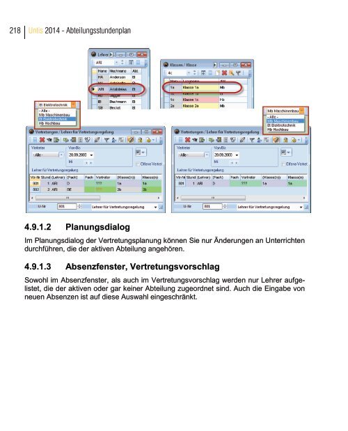 Module Benutzerhandbuch - Untis