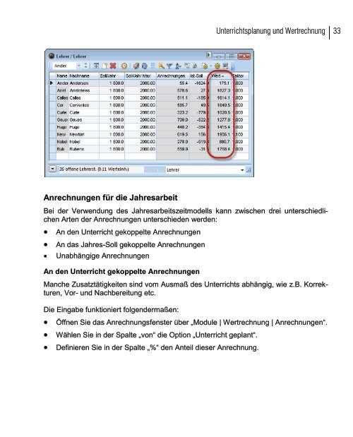 Module Benutzerhandbuch - Untis