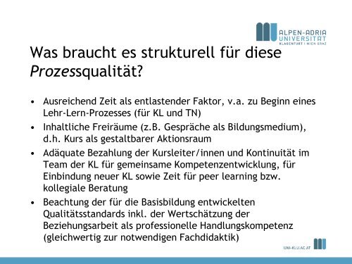 Vitale Teilhabe – Kennzeichen gelingender Basisbildung? - ISOP