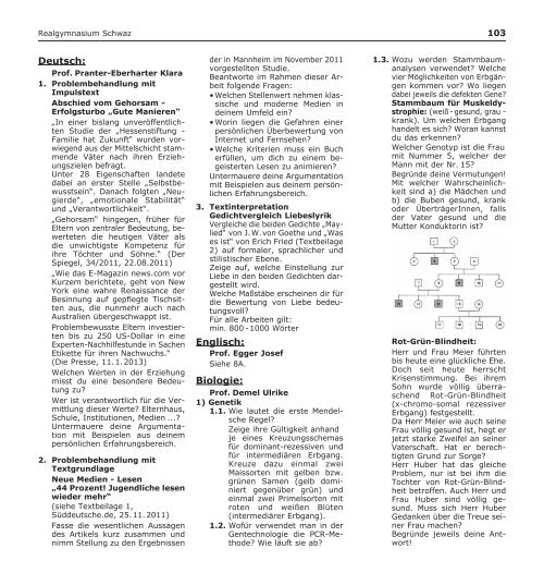 BRG/BORG Schwaz - Landesschulrat für Tirol