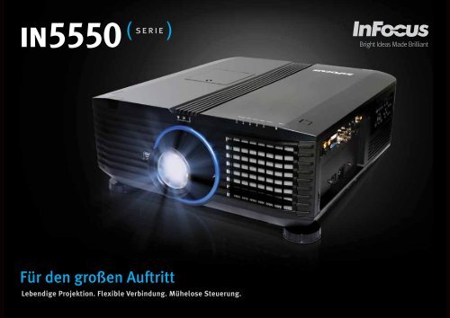 InFocus IN5550 Series Datasheet (German)