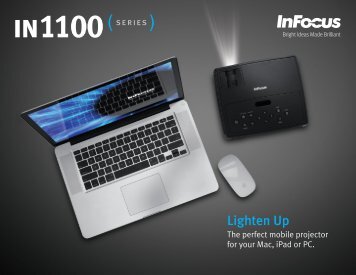 InFocus IN1110 Datasheet - InFocusStore.com