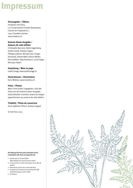 download Zeitschrift - Info Flora