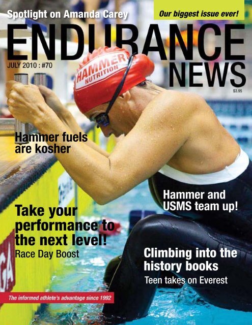 Endurance News - Issue 70 - Hammer Nutrition