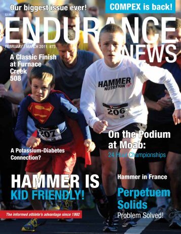 Endurance News #73: February 2011 - Hammer Nutrition