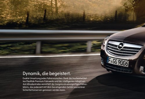 Opel Insignia & Opel Insignia Sports Tourer