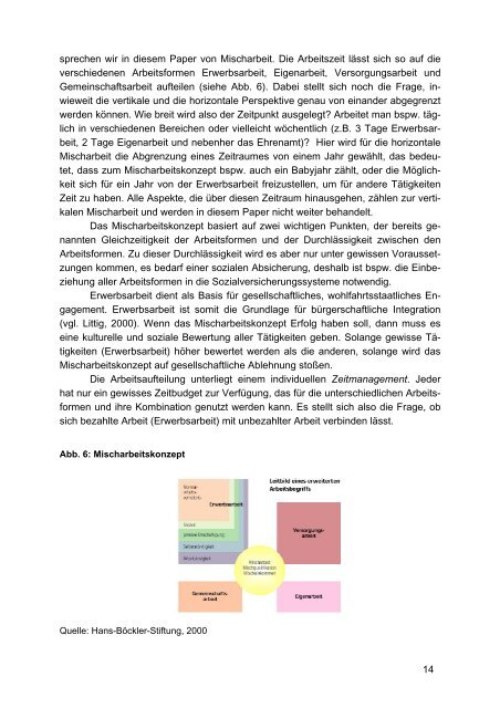 Mischarbeit in Österreich und Deutschland - SERI