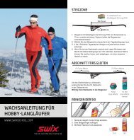 SWIX Wachsanleitung ACTIVE - ski-willy