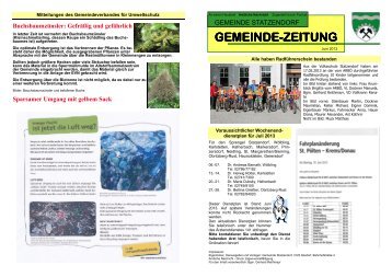 Juni 2013.pdf - Gemeinde Statzendorf