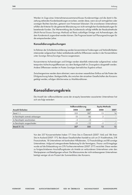 Geschäftsbericht - Raiffeisen Zentralbank Österreich AG