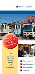 Folder zum Download - WLB Wiener Lokalbahnen AG