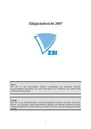 ZSI-Jahresbericht 2007