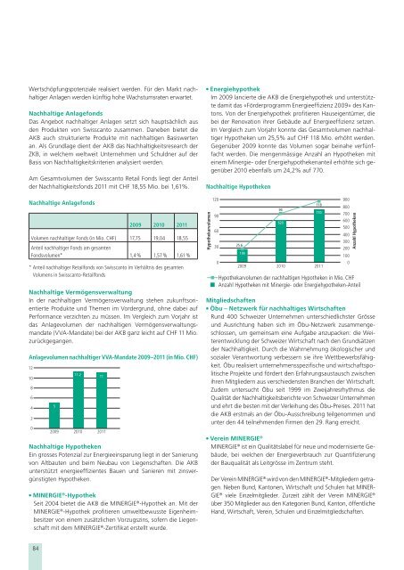 Jahresbericht 2011 - Aargauische Kantonalbank