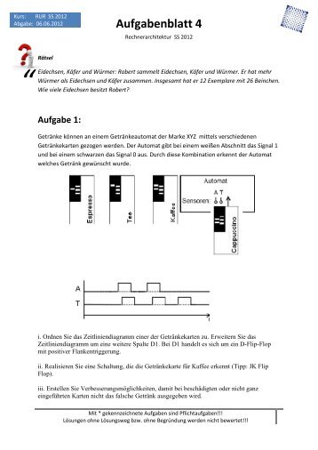 Aufgabenblatt 4