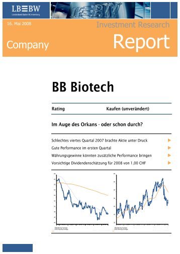 LBBW Investment Research Repor... - BB Biotech