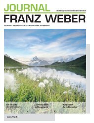 Journal - Fondation Franz Weber