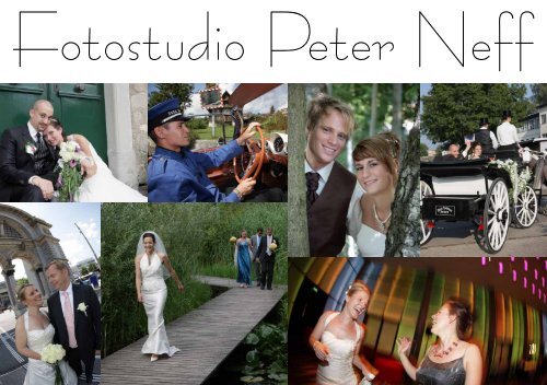 Prospekt und Preisliste - Fotostudio Peter Neff