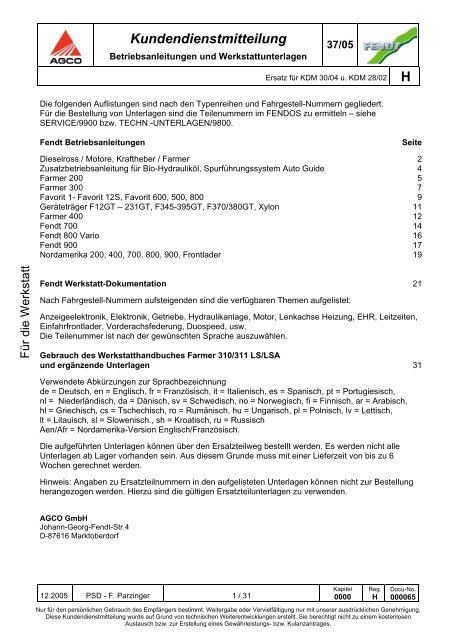 KDM 3705_Werkstattunterlagen_0000.pdf - GVS Agrar