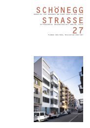 Dokumentation Schöneggstrasse - hls Architekten