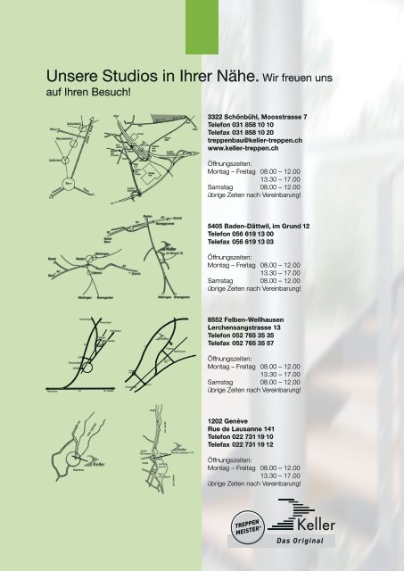 A4_16_Seiten_Wangentreppen_korr ma.indd - Keller Treppenbau AG