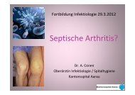 Septische Arthritis? - Kantonsspital Aarau