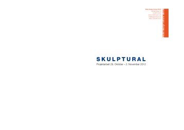 Projektbuch «Skulptural» 2012 - Mode Design Schule Zürich