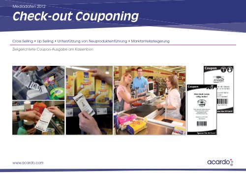 Check-out Couponing - Mediadaten - Acardo Technologies AG