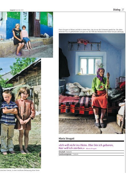 magazin - Ausgabe November 2011 - Die Schweizerische Post
